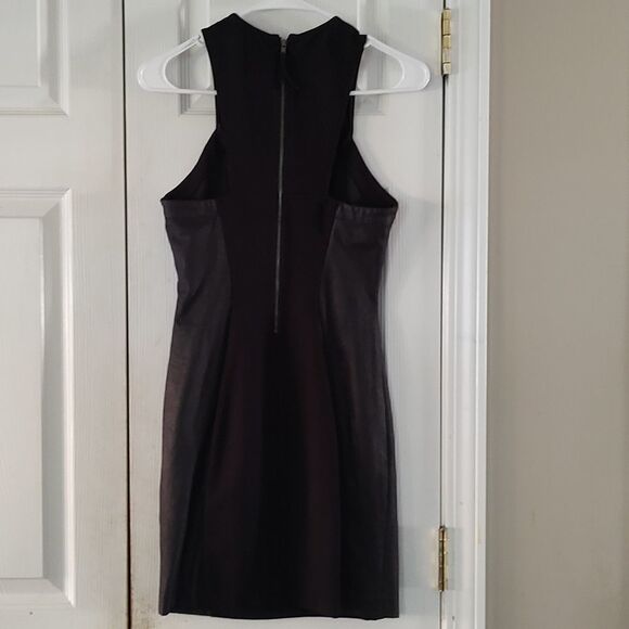 Guess black fitted embellished cocktail  dress  Sz 4 - Picture 7 of 11